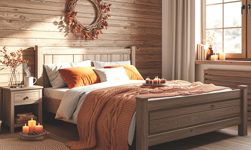 Drevo v jesennej spálni