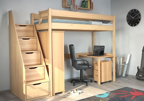 Poschodové postele pre tínedžerov