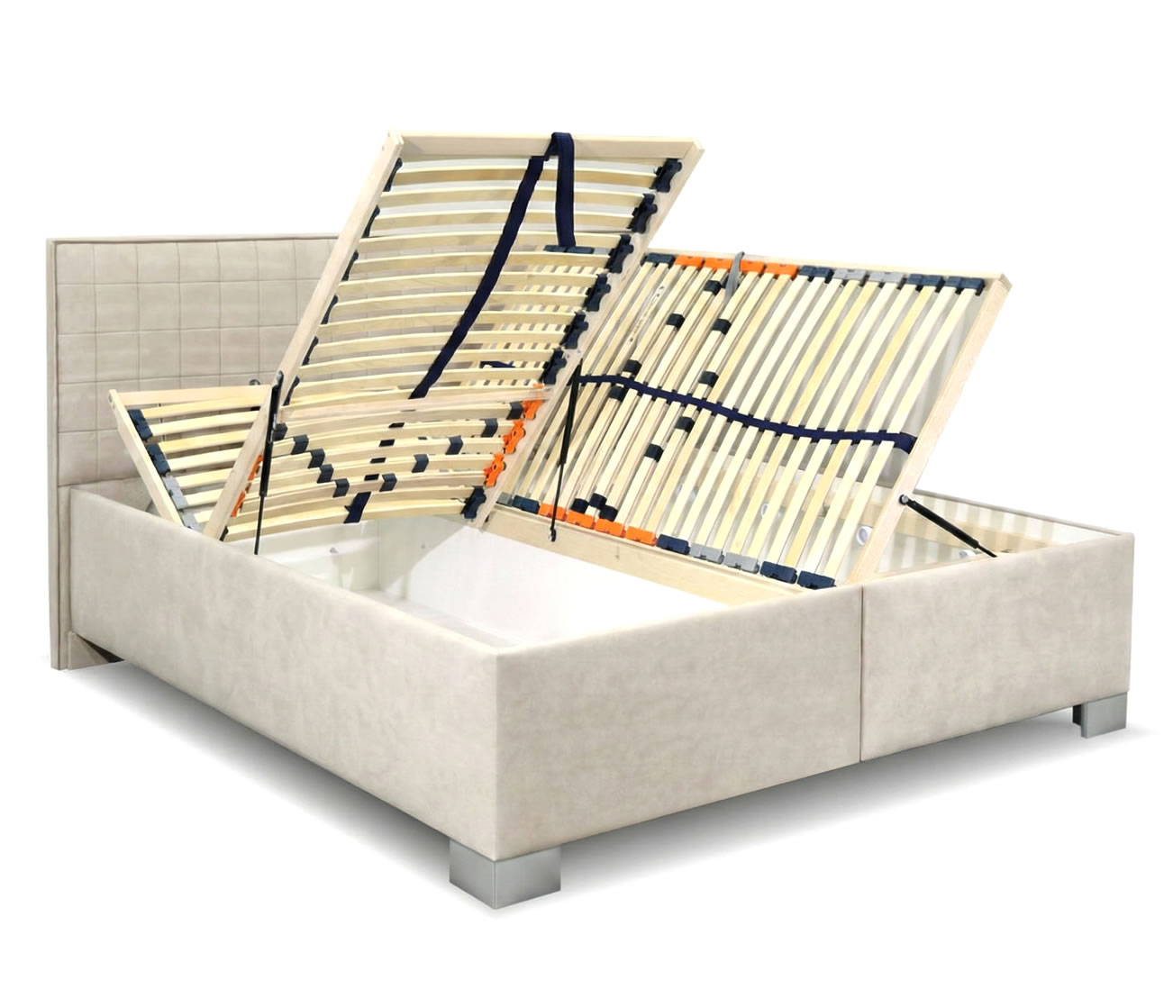 Praktický úložný priestor postele Belarona