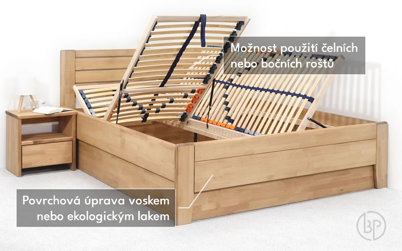 Test dvojlôžkovej postele Esprit