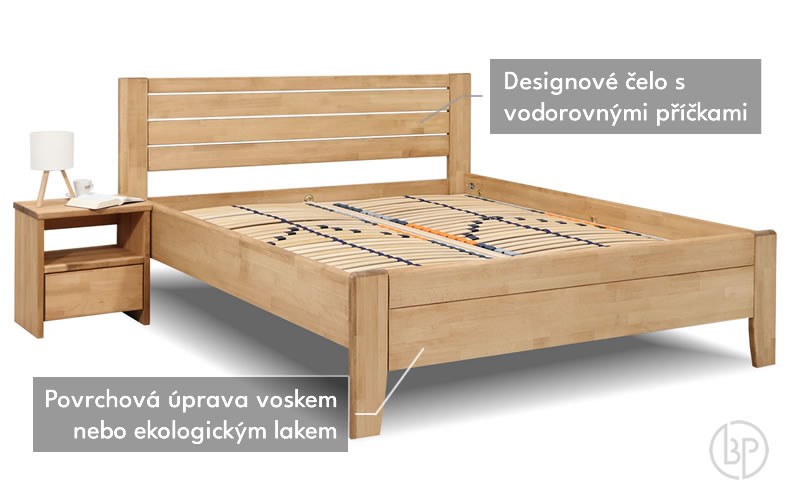Test dvojlôžkovej postele Esprit