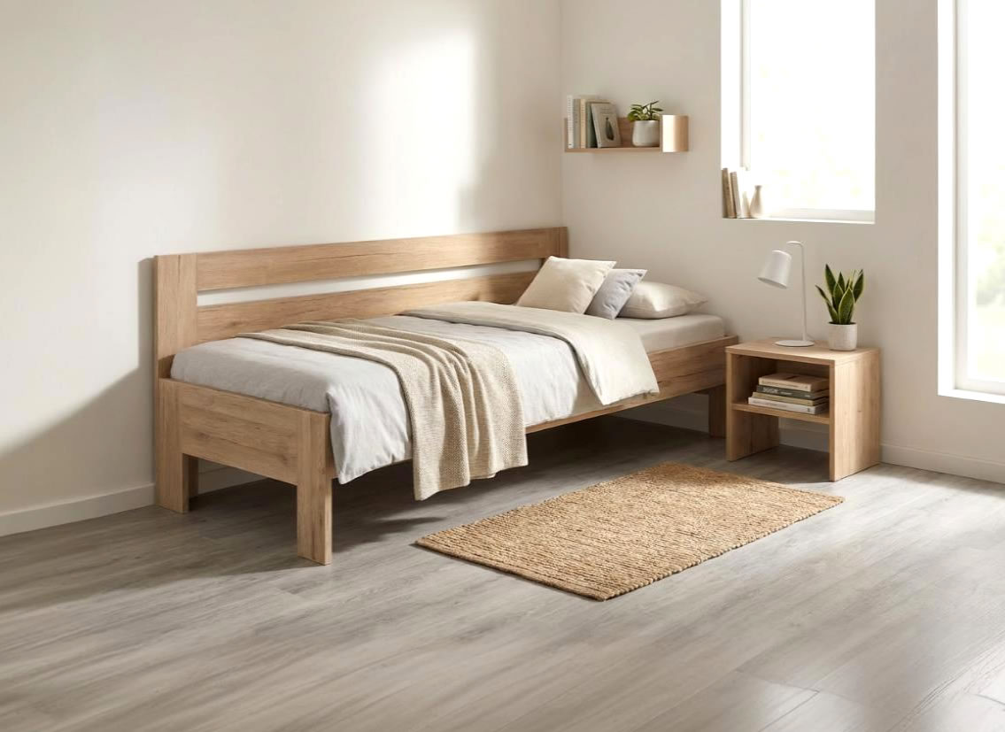 Detail postele Erika