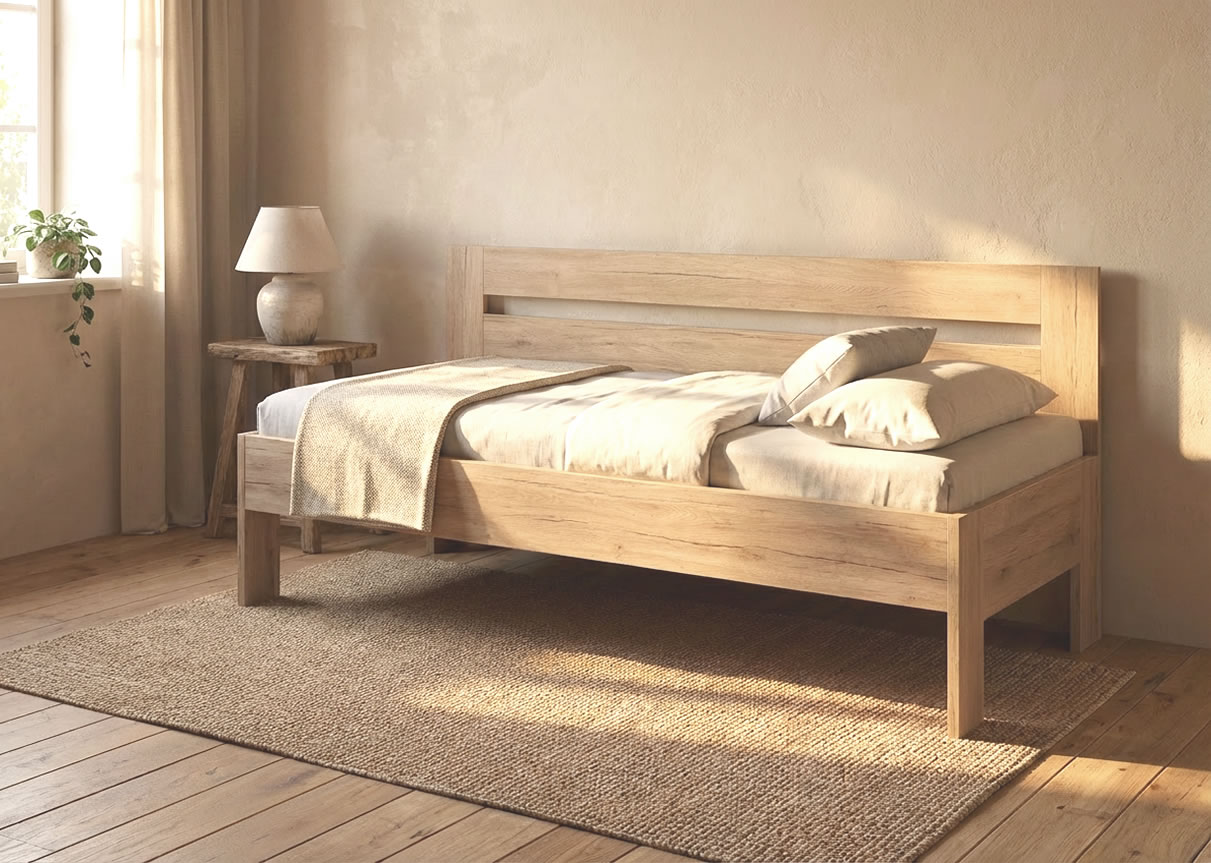 Detail postele Erika