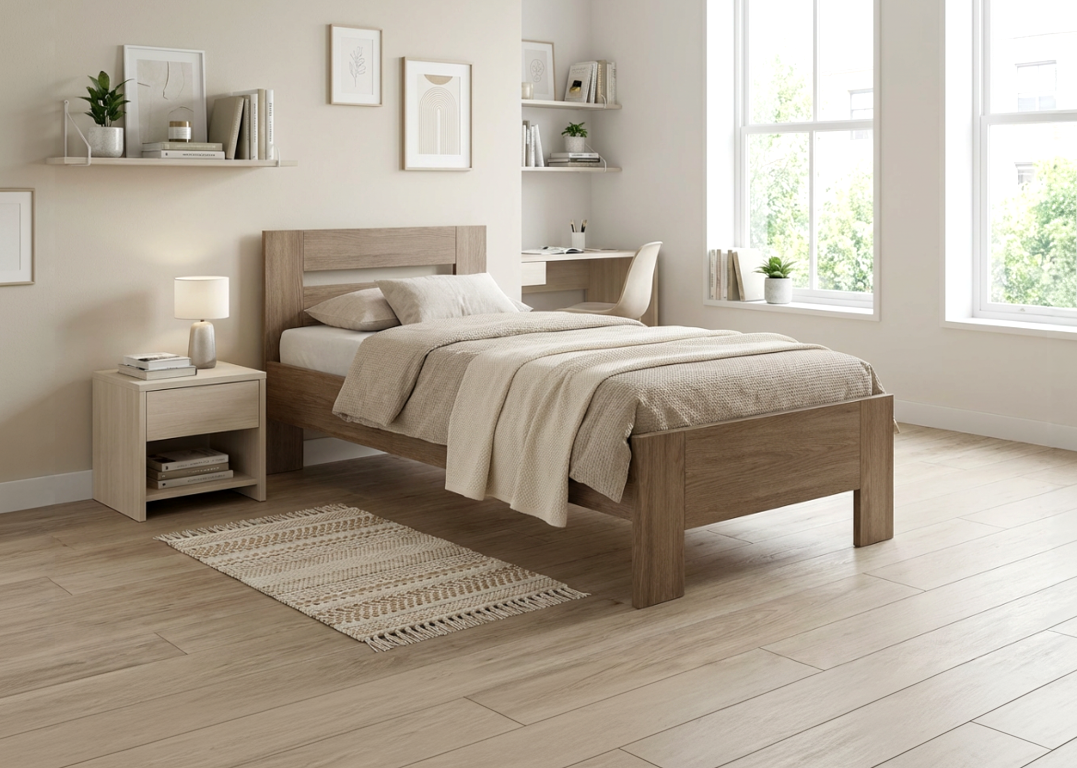 Detail postele LINDA