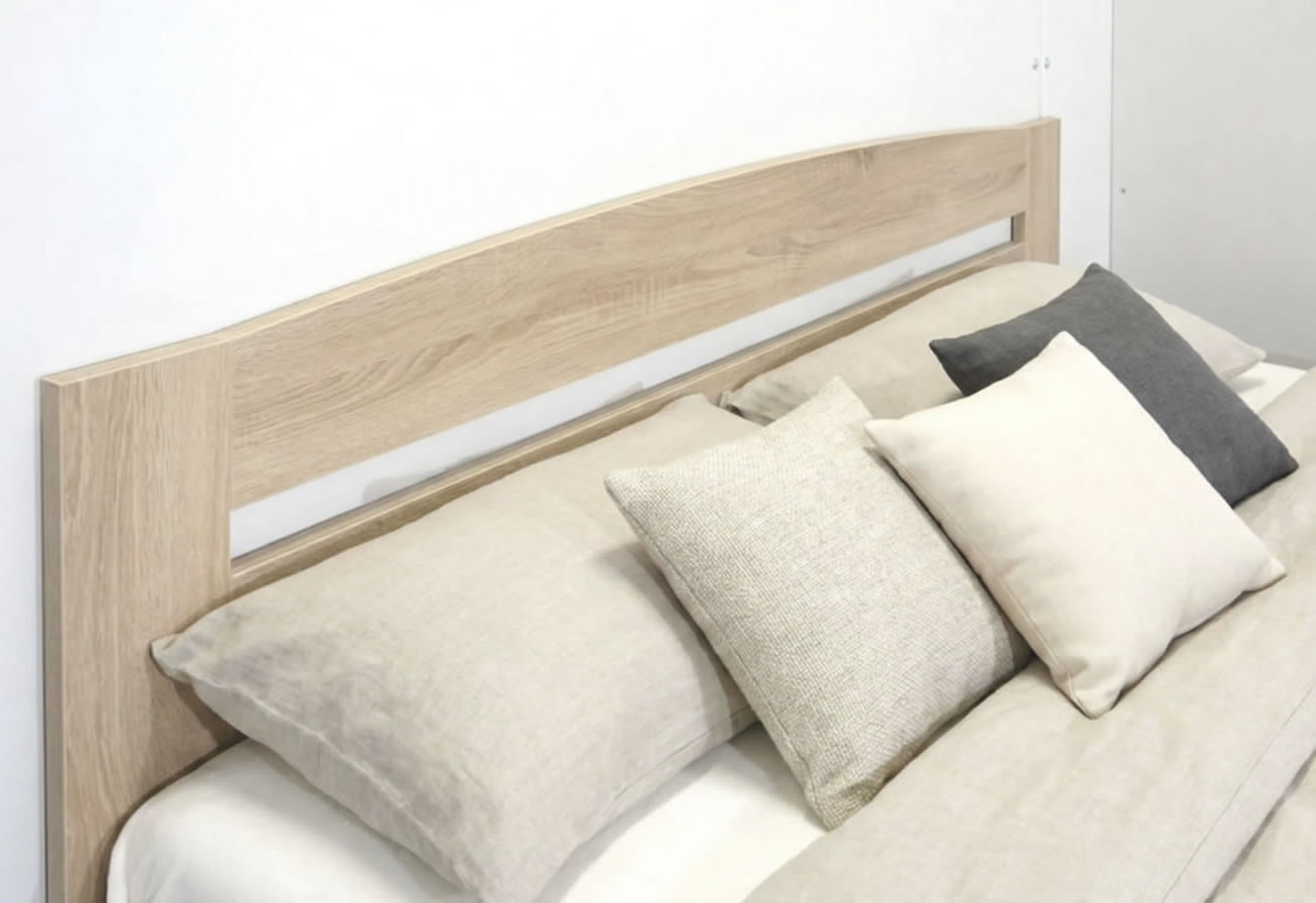 Detail úložného priestoru postele Maria