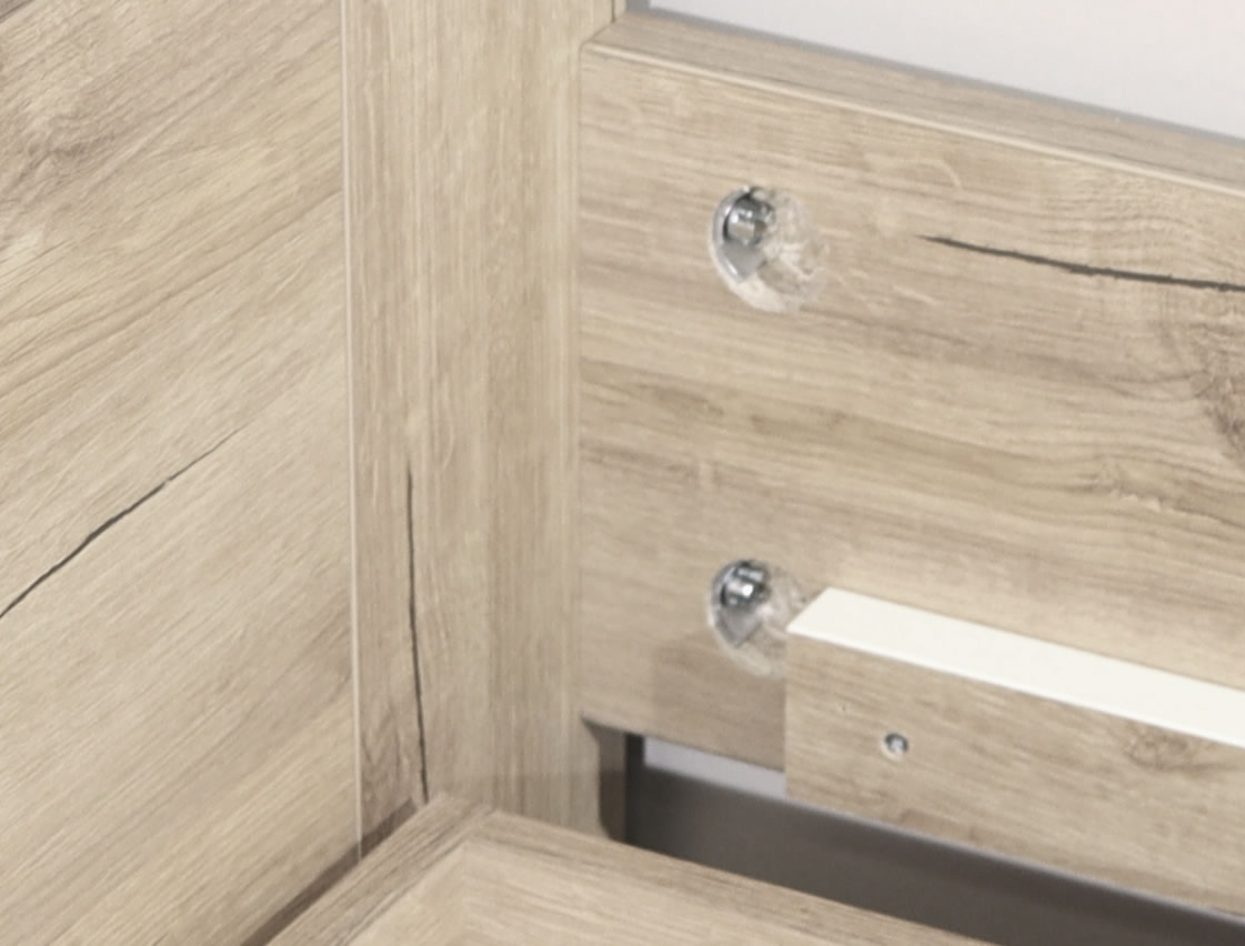 Detail roštu pri posteli OTO