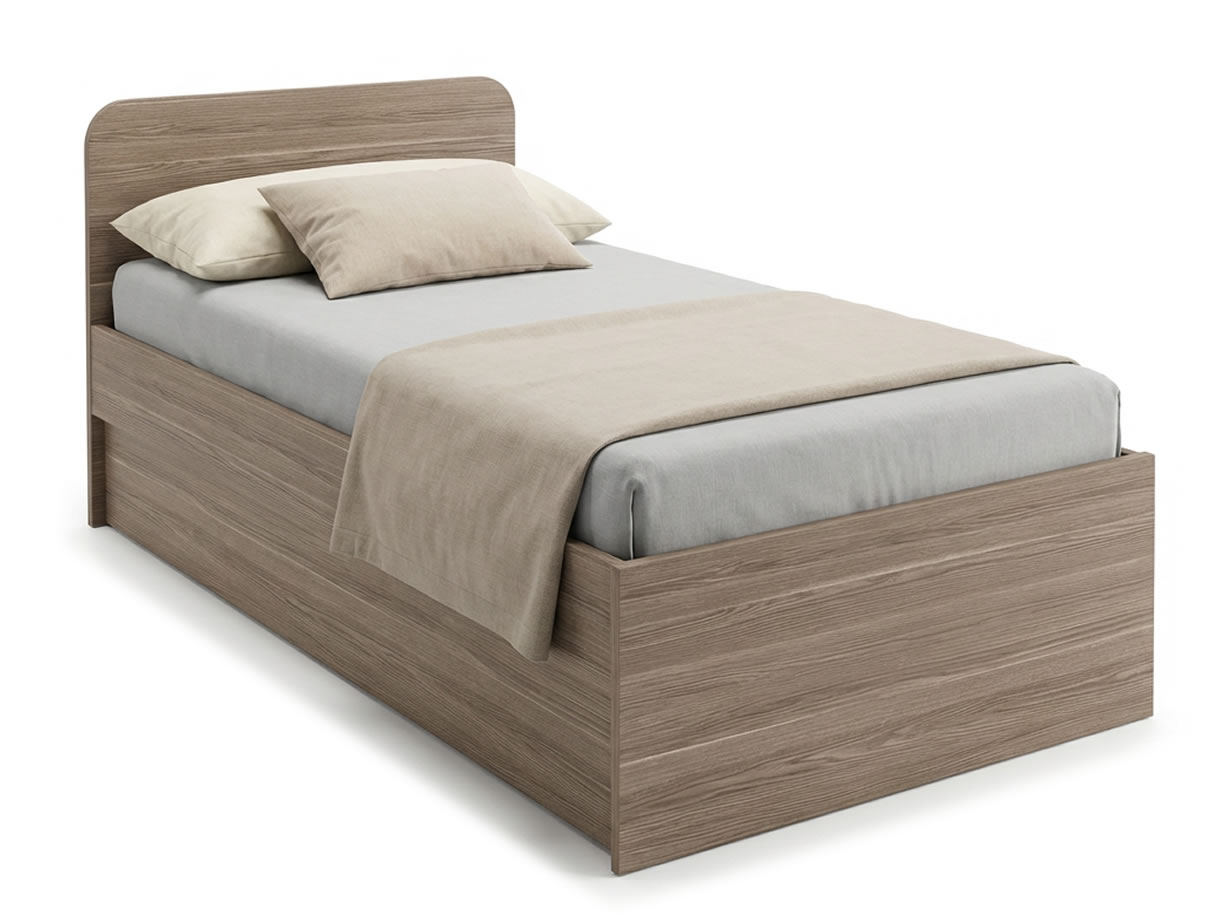 Detail materiálu postele OTO s úložným priestorom