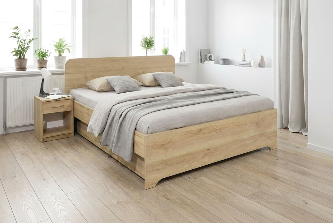 Detail konštrukcie postele OTO