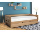 Posteľ s vyklápacím roštom Darvin 100x200, masív buk Posteľ s vyklápacím roštom Darvin 100x200, masív buk