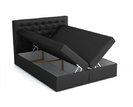 Americká posteľ boxspring CS34015, s matracom a úložným priestorom, 140x200 cm Americká posteľ boxspring CS34015, s matracom a úložným priestorom, 140x200 cm