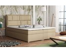 Americká posteľ boxspring CS34013, s matracom a úložným priestorom, béžová látka, 180x200cm Americká posteľ boxspring CS34013, s matracom a úložným priestorom, béžová látka, 180x200cm