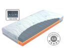 Stredne tvrdý ortopedický matrac ERGOSTRETCH, 18cm, 130 kg