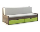 Rozkladacia posteľ s úložným priestorom FLEXI B, lamino
