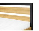 Čelo - Posteľ dvojlôžko Drew - 371, masív dub
