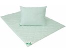 Letný posteľný set Aloe Vera - vankúš a paplón Letný posteľný set Aloe Vera - vankúš a paplón
