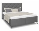 Čalúnená manželská posteľ s úložným priestorom VENUS ST, rošty v cene