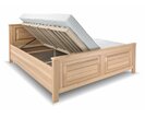 Posteľ z masívu s úložným priestorom Martina, masív buk