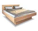 Posteľ z masívu s úložným priestorom PEGAS, masív buk