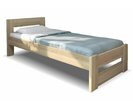 Posteľ jednolôžko z masívu Ela, masív buk