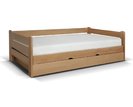 Posteľ s vyklápacím roštom Darvin 120x200, masív buk Posteľ s vyklápacím roštom Darvin 120x200, masív buk