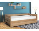 Posteľ s vyklápacím roštom Darvin 120x200, masív buk Posteľ s vyklápacím roštom Darvin 120x200, masív buk