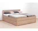Manželská posteľ dvojlôžko s úložným priestorom MARIKA, lamino, 160x200, 180x200 cm, boční výklop Manželská posteľ dvojlôžko s úložným priestorom MARIKA, lamino, 160x200, 180x200 cm, boční výklop