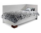 Čalúnená posteľ s úložným priestorom Quatro, s čelami