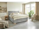 Americká posteľ boxspring LUCIA, s úložným priestorom