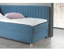 Americká posteľ boxspring s úložným priestorom NOVO