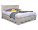 Zvýšená čalúnená posteľ s úložným priestorom Laterna