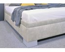 Zvýšená čalúnená posteľ s úložným priestorom Laterna