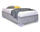 Čalúnená posteľ s úložným priestorom Litera, 120x200 cm