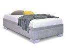Čalúnená posteľ s úložným priestorom Litera, 140x200 cm