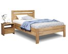 Vyvýšená posteľ z masívu Klementin, 140x200cm, masív buk