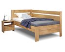Vyvýšená posteľ z masivu Academia, 80x200, 90x200, masiv buk, Pravá