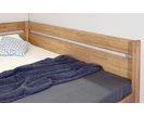 Vyvýšená posteľ z masivu Academia, 80x200, 90x200, masiv buk, Pravá
