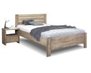 Zvýšená posteľ z masívu Mistral, masív buk, 140x200
