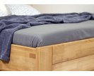 Vyvýšená posteľ z masivu Orfeus, 80x200, 90x200, masiv buk