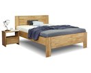 Zvýšená posteľ z masívu Trinity 2, masív buk, 140x200