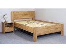 Zvýšená posteľ z masívu Trinity 2, masív buk, 140x200