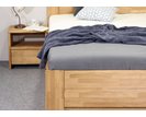 Zvýšená posteľ z masívu Trinity 2, masív buk, 140x200