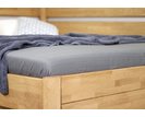Posteľ z masivu Academia, 120x200, masiv buk, Pravá