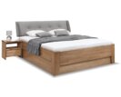 Posteľ z masívu buku s úložným priestorom Casanova 2