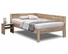 Rohová posteľ z masívu buku Timea pravá