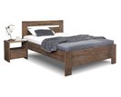 Zvýšená posteľ z masívu Trinity, 140x200, masív dub