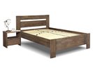 Zvýšená posteľ z masívu Trinity, 140x200, masív dub