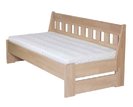 Posteľ z masívu - jednolôžko ARLETA lavica senior 90x200, buk Posteľ z masívu - jednolôžko ARLETA lavica senior 90x200, buk