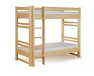 Poschodová posteľ pre 2 deti LUCAS, masív smrek