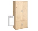 Šatní skriňa dvojdverová Alfa-172, smrek Šatní skriňa dvojdverová Alfa-172, smrek
