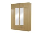Šatníková skriňa štvordielna IA11540, buk